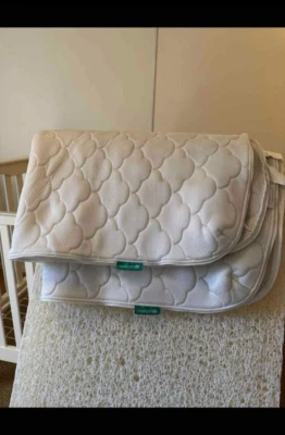 Newton Original Baby Toddler Crib Mattress -White, includes 2 covers, breathable - Image 1 of 4