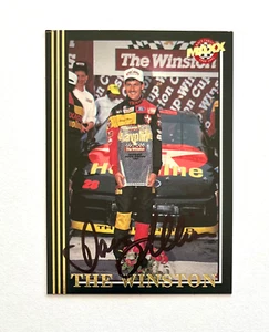 Davey Allison NASCAR 1992 Maxx Black #273 The Winston Autographed Signed - Picture 1 of 4