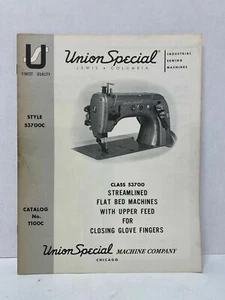 UNION SPECIAL CLASS 53700 - CATALOG BOOK NO. T100C *FREE SHIPPING* - Picture 1 of 3