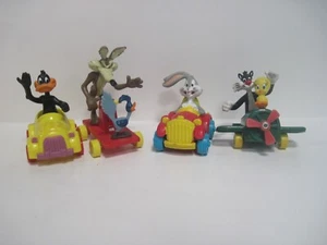 Vintage 1989 McDonald's Happy Meal LOONEY TUNES  Wile Roadrunner Sylvester Daffy - Picture 1 of 11