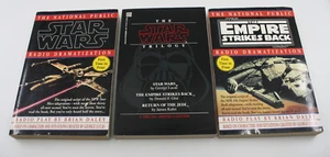 Vintage STAR WARS Empire Strikes Back Radio Play Books + Trilogy Novel Omnibus - Picture 1 of 24