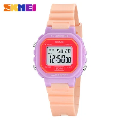 SKMEI Kids Watch Electronic Wristwatch Gift Boys Girls Digital Sport Watch SALE - image 1 of 4