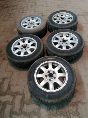 5Alufelgen Audi A4 B5 7x15 ET 45 mit 205 60 15 91H Speedline SL881 8D0601025B - Bild 1 von 4