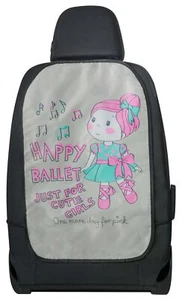 Rückenlehnenschutz-Auto, Rücksitzschoner Kinder Ballet Doll, Trittschutz - Bild 1 von 3