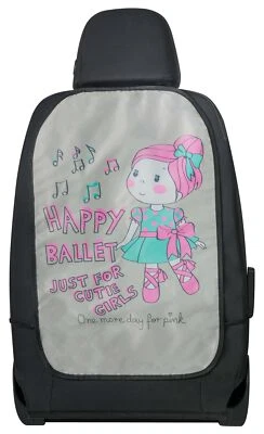 Rückenlehnenschutz-Auto, Rücksitzschoner Kinder Ballet Doll, Trittschutz - Bild 1 von 3