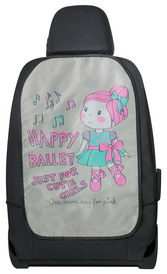 Rückenlehnenschutz-Auto, Rücksitzschoner Kinder Ballet Doll, Trittschutz - Bild 1 von 3