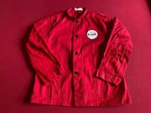 1940's, Coca-Cola, (Red) Movie Theater Usher Uniform Jacket (Scarce / Vintage)  - Picture 1 of 4