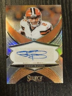 84 Card 2024-25 Select NFL Lot Rookies Prizms Inserts Manziel Auto Goff #ed - Image 1 of 4