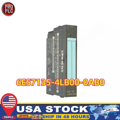 New Siemens 6ES7 135-4LB00-0AB0 6ES7135-4LB00-0AB0 DP Electronics Module ET 200S - Image 1 of 4