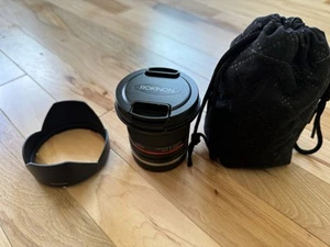 Rokinon 12mm F2.8 Super Wide Angle Fisheye Lens for Sony E Mount - 12M-E - Picture 1 of 4