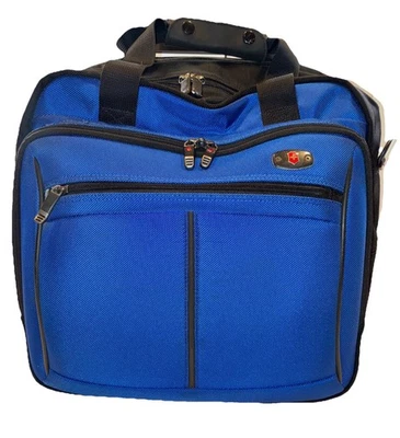 Raro Victorinox Swiss Army Werks Rueda Rodillo Laptop Maletín Equipaje de Mano Foto 1 de 4