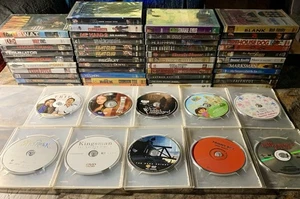 DVD Lot Of 54 Movies: 44 W/Original Cases & 10 W/Clear Cases-All Pre-Owned - Picture 1 of 17