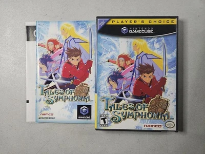 Tales of Symphonia Nintendo GameCube Jugadores Elección Completo En Caja, Probado Foto 1 de 4