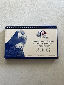 2003 United States Mint 50 State Quarters Proof Set - Picture 1 of 4