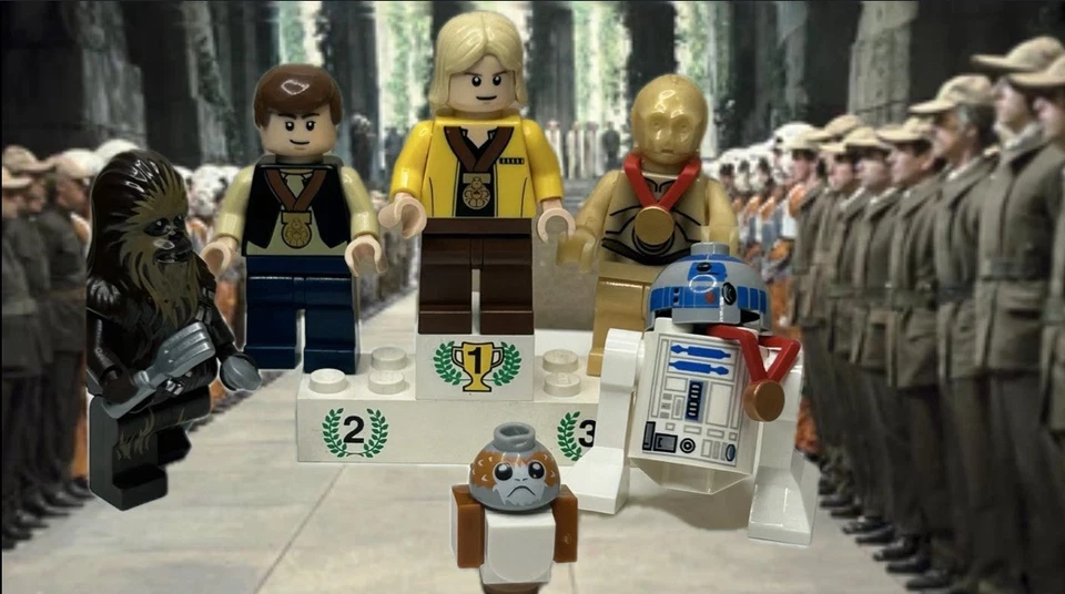 LEGO MOC Medallas Ceremonia 100% Auténtico LEGO STAR WARS Foto 1 de 1