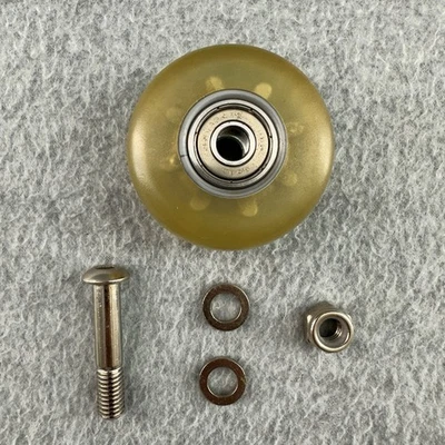 Rueda de rodillos de goma plástica Skiers Edge S4 serie Big Mountain con rodamientos perno Foto 1 de 4