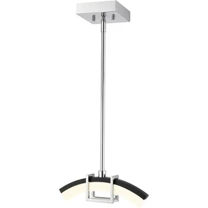 Z-Lite 620-12L-CH-LED Arc LED 5.5 inch Chrome Pendant Ceiling Light - Picture 1 of 7