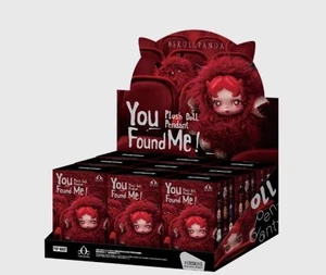 Pop Mart SKULLPANDA You Found Me ! - Plush Pendant Sealed Whole Set of 9 - New - Picture 1 of 16