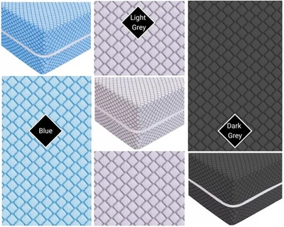 Zipped Mattress Protector Cover Anti Bed Bug Waterproof Total Encasement Double - Image 1 of 4