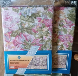 2x BETTWÄSCHE DDR ORIGINAL VEB DDR - Bild 1 von 2