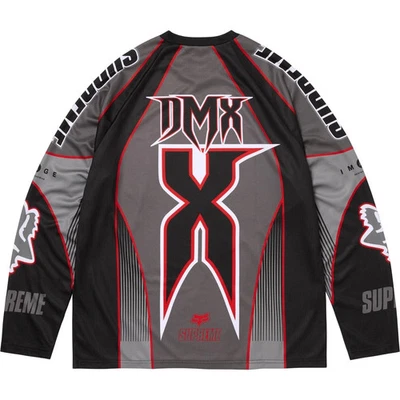 Supreme x Fox Racing DMX Jersey  - XL - Black (FW25) ✅ IN-HAND - Image 1 of 3