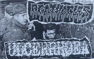 AGATHOCLES / ULCERRHOEA - SPLIT TAPE GRINDCORE SYPHILITIC VAGINAS UNHOLY GRAVE - Picture 1 of 5