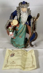 Vintage 12-inch Duncan Royal 1985 Mongolian History Of Santa Figure In Box & COA - Picture 1 of 10