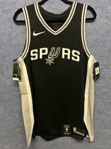 Nike NBA San Antonio Spurs Trikot Schwarz AUTHENTIC Jersey Größe L Neu - Bild 1 von 4
