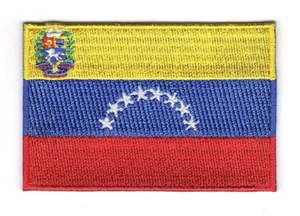 Venezuela Embroidered Country Flag Iron On Patch - Picture 1 of 1