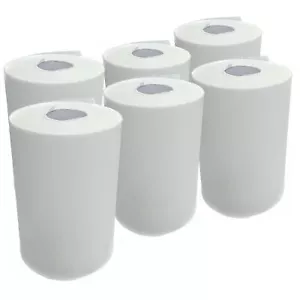 16X toallas de mano de papel rollo de toallas a granel cocina industrial catering 80M 1 capa - Imagen 1 de 7