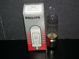 Genuine Philips Bulb 7668C 100W 6.6A P28s NOS Made in Belgium Airfield Lamp - Imagen 1 de 6