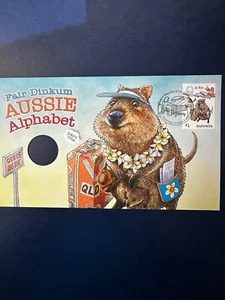 🦫Australian FDC 🦫 Fair Dinkum Aussie Alphabet -🦫 1 Mar 2016 🦫excluding PNC🦫 - Picture 1 of 2