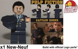 LEGO Figura Personalizar Pulp Capitán Koons Piloto By La Ladrillo Playful Nuevo - Bild 1 von 1