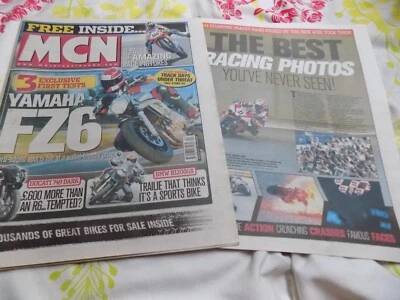  MCN/21,1,2004/Yamaha FZ6/Ducati 749 Dark/BMW1200GS/Triumph TT600/ - Image 1 of 4