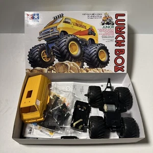 Tamiya Brand Lunch Box Jr. Wild Mini 4wd Complete Kit Partial Built Van Vanning - Picture 1 of 6