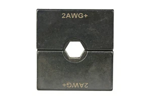 Juego de troqueles de tamaño único TH0005 para cable tamaño 2+ AWG - Imagen 1 de 3
