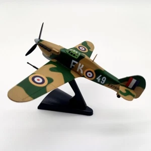 1:100 Scale Alloy Diecast Military Model Royal AirForce Hawker Hurricane Fighter - Picture 1 of 13