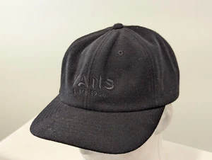 Vans Strapback Hat Adult Fleece Wool Cap Off The Wall Embroidered Dad Blackout - Picture 1 of 13