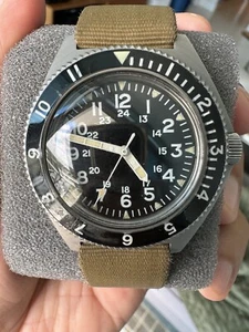 Vintage Benrus Type 2 Class Military Diver's Watch Automatic - Picture 1 of 8