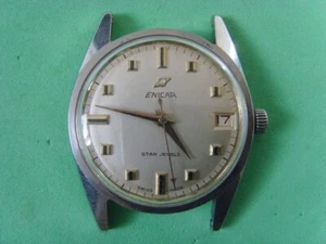 Reloj manual suizo vintage ENICAR 17J - Imagen 1 de 8