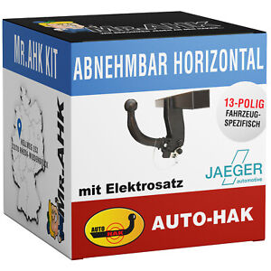 Für VW Passat B6 05-10 AutoHak Anhängerkupplung abnehmbar mit 13pol spezifisch