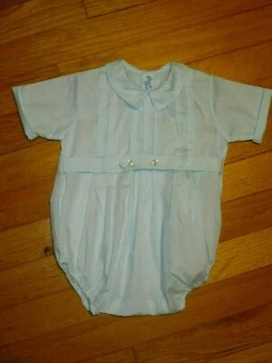 Элегантный детский комбинезон с вышивкой пузырьками для 6-9 месяцев - Изображение 1 из 4