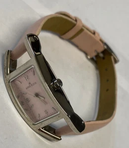 Damenuhr Anne Klein 18,5 mm Gehäuse rosa Zifferblatt neue Batterie schön " - Bild 1 von 12