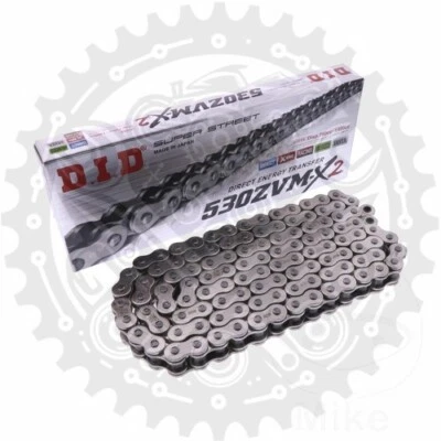 DID X-Ring Chain Silver 530 ZVMX2 110 Fits Yamaha FZR 1000 Genesis - Изображение 1 из 4