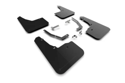 Rally Armor UR Mud Flap for 2025 Subaru Forester - Black with Metallic Black - Imagem 1 de 4