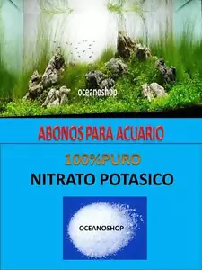 NITRATO POTASICO 1KG ABONO PARA ACUARIO PLANTADO PLANTAS PECERA ABONADO - Imagen 1 de 1