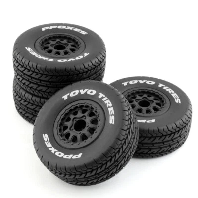 Offroad-Reifen 103x40mm für 1/10 Traxxas Slash & Monster Trucks 4er Set  - Bild 1 von 4