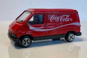 Loose CORGI JUNIORS CHEVROLET DELIVERY VAN  COCA-COLA COKE BRITAIN *RED* 1/64 - Picture 1 of 9