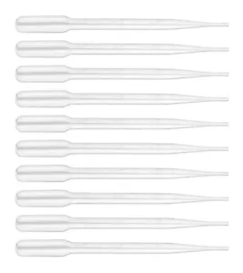 20-Transfer Pipettes 0.2ML Disposable Polyethylene Eye Dropper Set - Picture 1 of 2