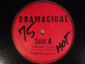 DRAMACIDAL W/ NASTY KNOTTZ - MARYLAND 12'' RARE 2002 PRIVATE MD INDIE RAP - Picture 1 of 6